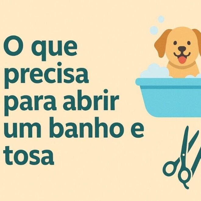 O que precisa para abrir um banho e tosa: veja o detalhe